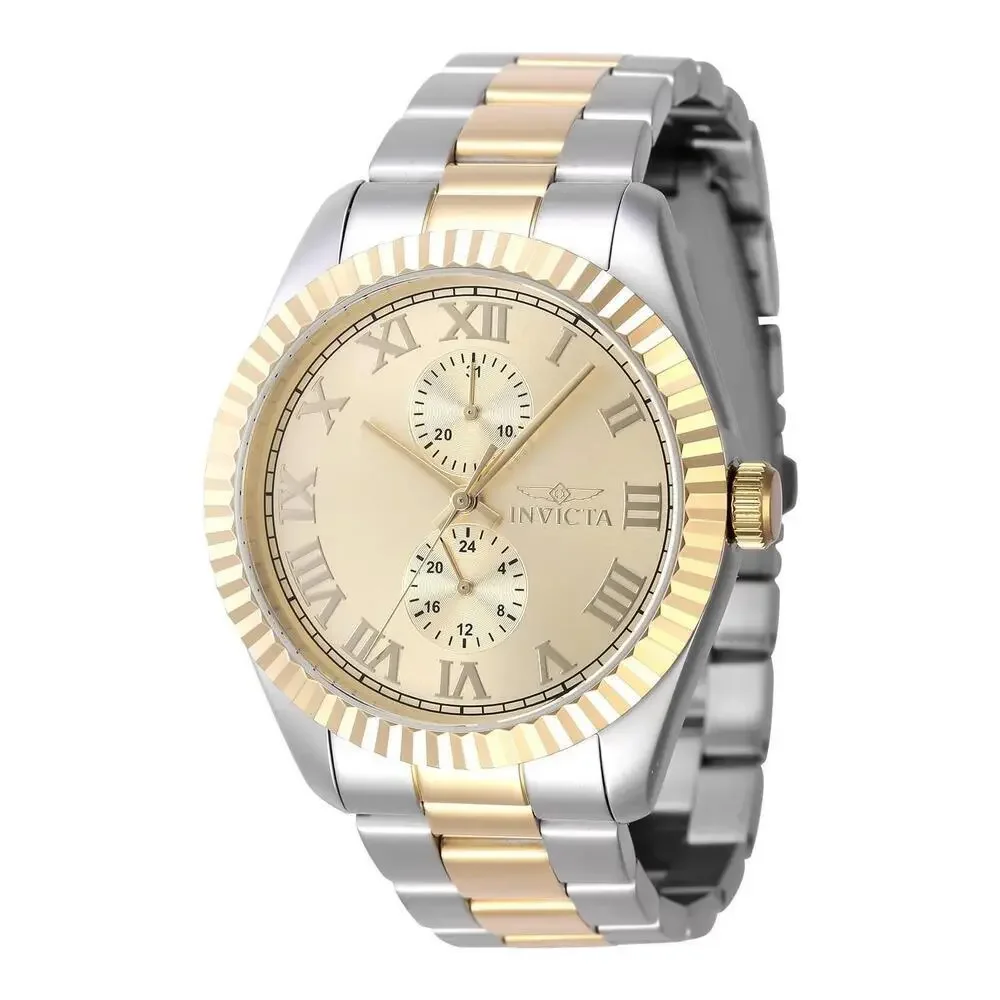 NWT Invicta 47428 Specialty | Multifunction | Gold | Men's Watch